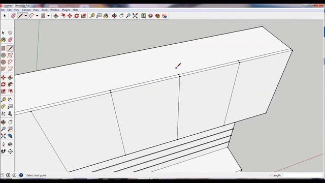 SketchUp Modeling - TV Cabinet смотреть онлайн