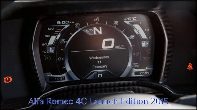 Avto Video Test - Alfa Romeo 4C Launch Edition 2015 смотреть онлайн