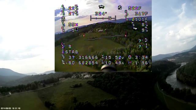 FPV SkyWalker test flight with APM, Taranis TX, EZUHF and Airspeed Sensor смотреть онлайн