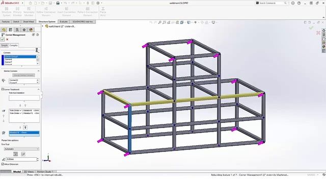 Structure System Enhancements in SOLIDWORKS 2023 смотреть онлайн