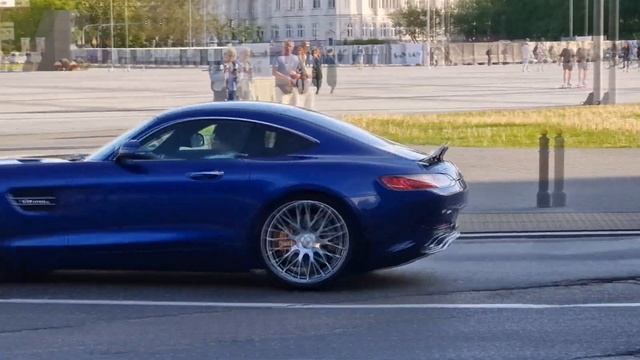 Mercedes-AMG GT S C190 In Warsaw смотреть онлайн