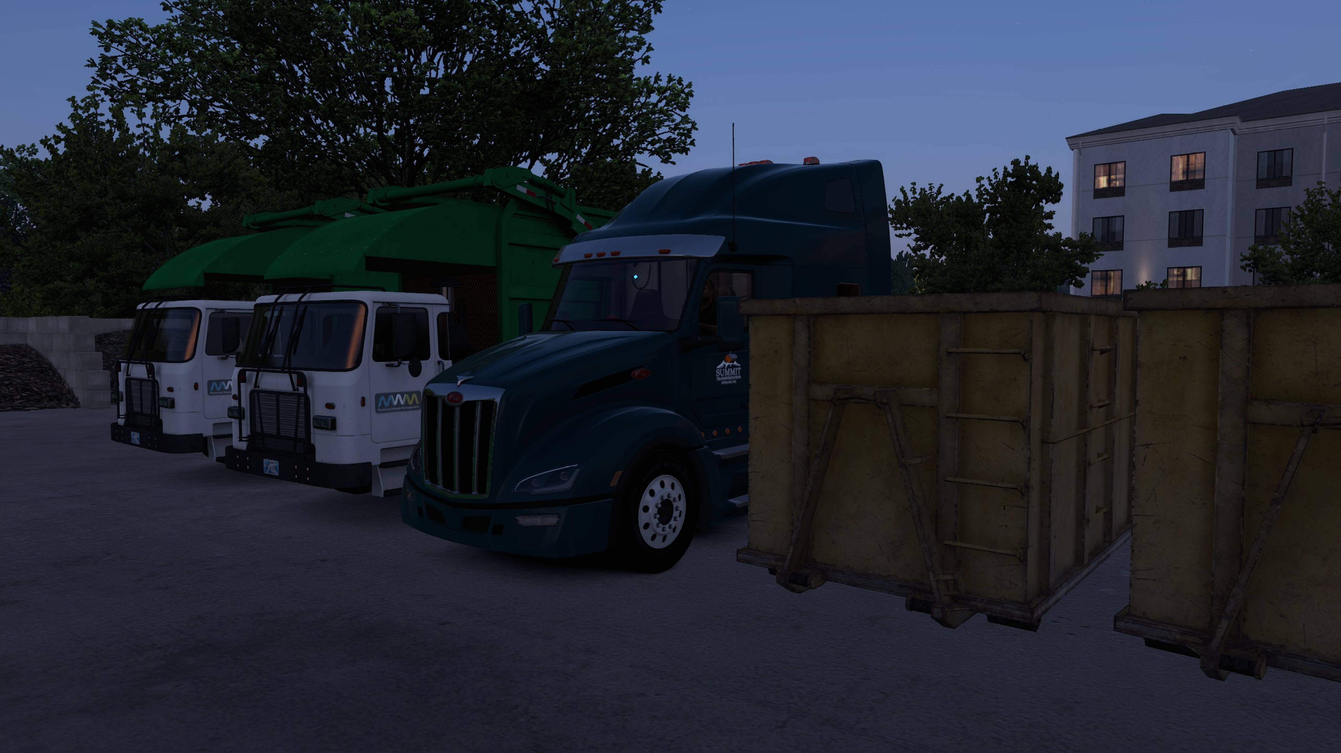 American Truck Simulator. 1.54 Open Beta. Перевозка грузов смотреть онлайн