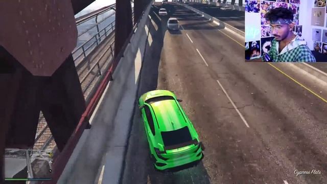 Finding 100 Green Cars in GTA 5 Online 💚 смотреть онлайн