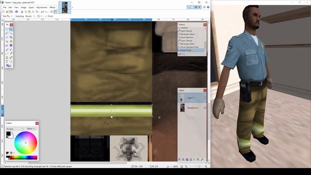 22 - Texturing a Firefighter - protective pants смотреть онлайн