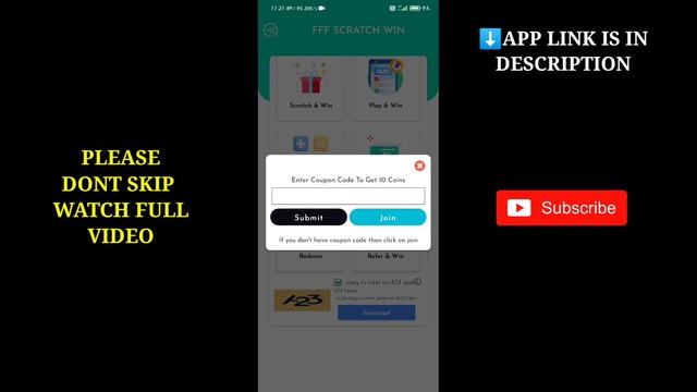 SCRATCH AND EARN GOOGLEPLAY REDEEM CODES / HOW TO EARN GOOGLEPLAY REDEEM CODES / FFF SCRATCH WIN AP смотреть онлайн