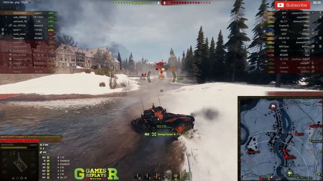 World of Tanks Leopard 1 Replay - 8 Kills 8.9K DMG(Patch 1.6.1) смотреть онлайн