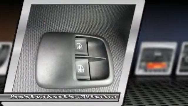 2016 Smart fortwo Winston-Salem NC S16007 смотреть онлайн