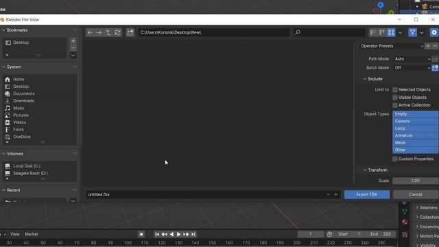 Exporting & Importing FBX (.fbx) Files In Blender | The Real Haiku #5 смотреть онлайн