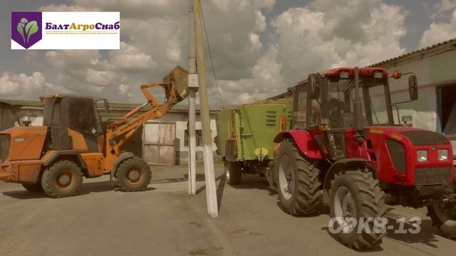 Запуск миксера-кормораздатчика СРКВ-13 смотреть онлайн