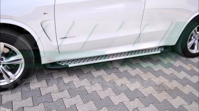 BMW X5 SIDE STEPS - RUNNING BOARD смотреть онлайн