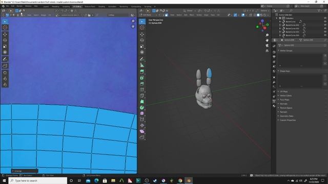 fnaf stylized bonnie speed model(blender)part 2 смотреть онлайн