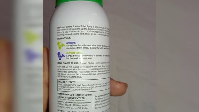 Sirona products review||Pee buddy Toilet spray & Toilet seat cover||Must have for personal hygiene. смотреть онлайн