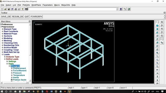 Proyecto Ansys - Estructuras III смотреть онлайн