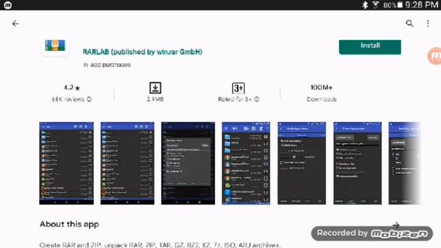 WinRAR application смотреть онлайн