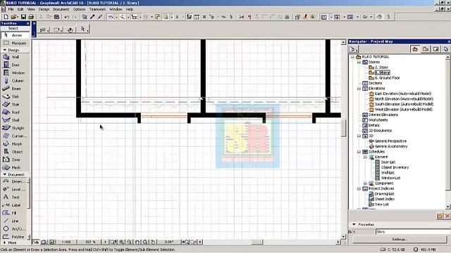 CARA SEDERHANA BELAJAR ARCHICAD MEMBUAT VARIASI BANGUNAN 1 смотреть онлайн