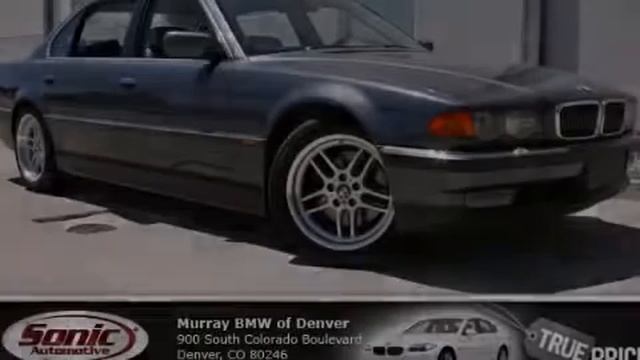 Pre-Owned 1999 BMW 750iL Denver CO 80246 смотреть онлайн
