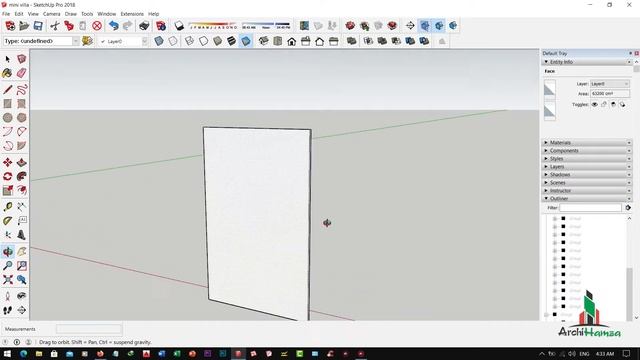 تحويل مخطط الى ثلاتي الابعاد // برنامج سكيتش اب DWG TO SKETCHUP 3D PARTE 7 смотреть онлайн
