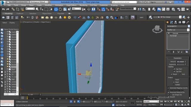 3Dsmax Picture frame Modeling смотреть онлайн