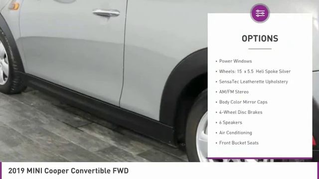 2019 MINI Cooper Convertible O255587