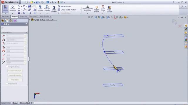 11 SolidWorks beginner TUTORIAL GUIDED LOFTED BOSS ADVANCED смотреть онлайн