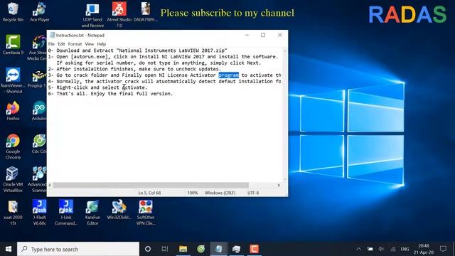 1. Tutorial Install Labview Full on Windows 10 смотреть онлайн