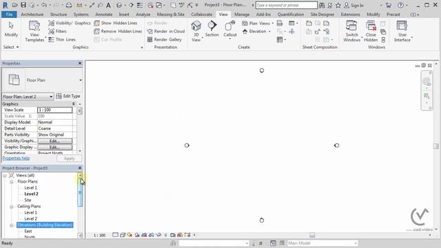 02.08 - تعليم برنامج Revit - شرح Project Browser смотреть онлайн