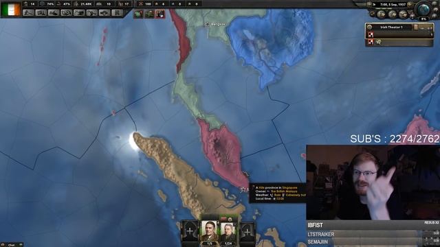 THIS IRISH TANK IS DEFINITELY NOT BROKEN IN HOI4 MP! - Ireland HOI4 Multiplayer