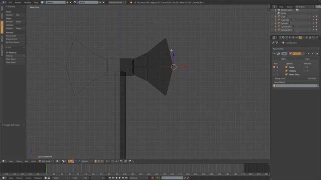 Low Poly Battle Axe In Blender смотреть онлайн