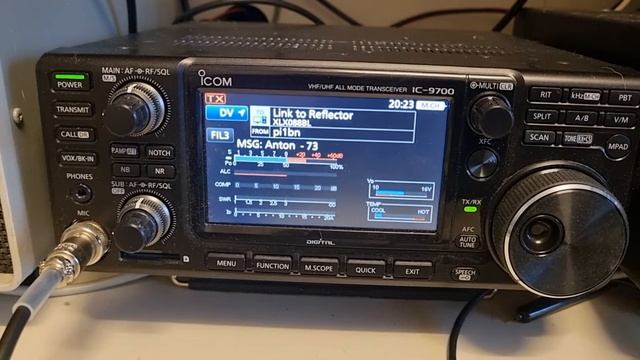 D STAR Digital Smart Technologies for Amateur Radio ham radio PI1BN Hotspot 144.850 Mhz, ICOM9700 смотреть онлайн