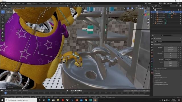 [fnaf/poster/blender] There is a monster inside of me смотреть онлайн