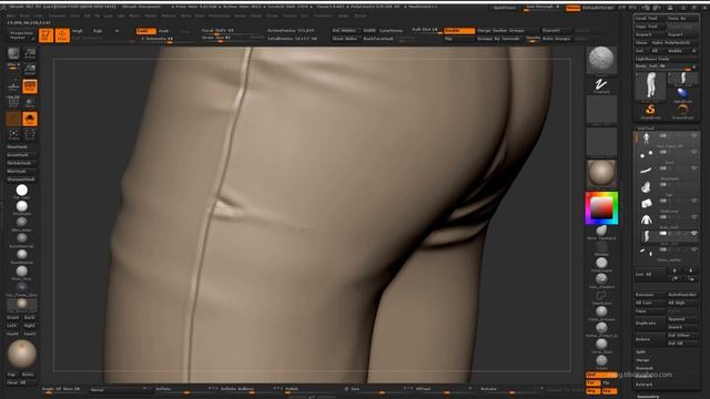 Tibi Neag Dracula Tutorial 03 Sculpting undergarments in ZBrush смотреть онлайн