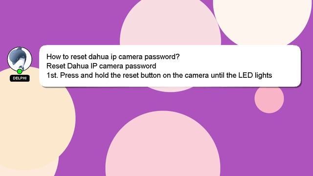 How to reset dahua ip camera password? смотреть онлайн