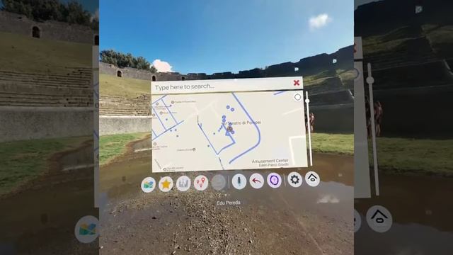 Oculus Go Virtual Reality Headset Wander App Traveling to Pompeii смотреть онлайн