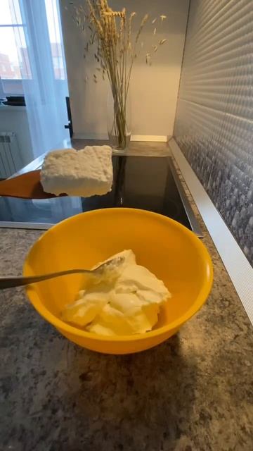 Самый простой сметанный чизкейк #чизкейк #рецепты