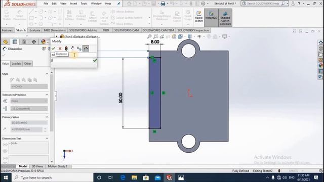 SolidWorks Tutorial for beginners | CAD/CAM Part drawing Exercise 17 смотреть онлайн