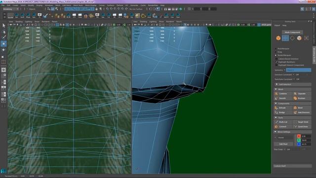 03 Box Modeling - the dog's head смотреть онлайн