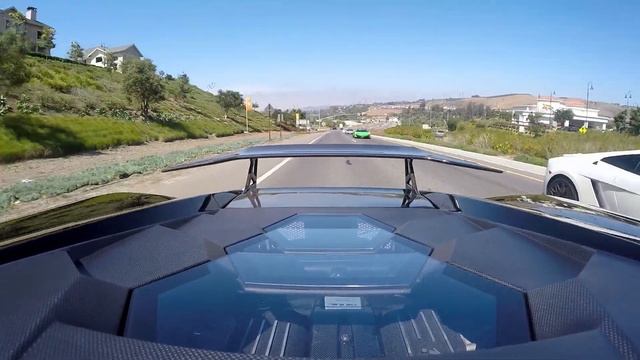 Murcielago Straight Pipe Gopro RAW SOUND V12 LOUD