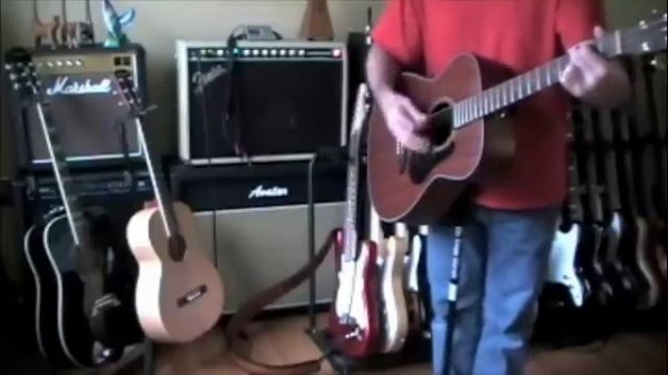 Mbrace Stand/Alvarez RF20SM/Fender Strat Jam Demo/Review