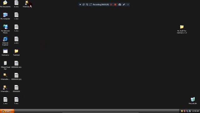 Wannacry Ransomware 1.0 First Version