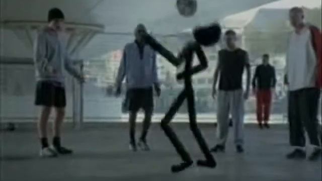 футбольные финты от Stickman смотреть онлайн