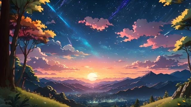 Anime Nature Animation | Motion Graphics | Looping Video | No Copyright | MGI | смотреть онлайн