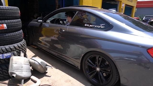 THE 435i GETS FULLY STRAIGHT PIPED! смотреть онлайн