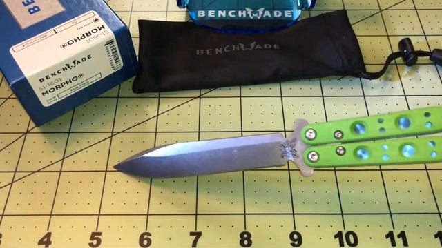 Benchmade 51-1601 Balisong Morpho Exclusive -Quick Look смотреть онлайн