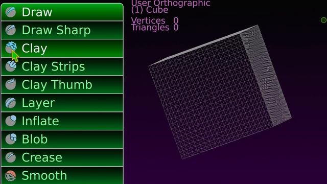 How to work sculpting dyntopo Blender 3.1.0 смотреть онлайн