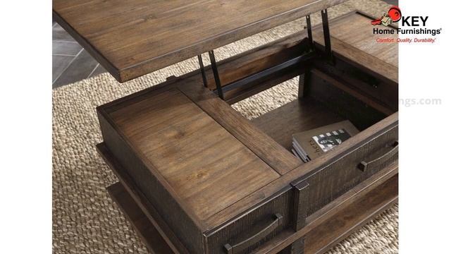Ashley Stanah Lift Top Cocktail Table (T892-9) | KEY Home смотреть онлайн
