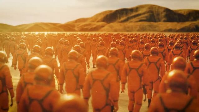 Rendering over 2,000 animated characters in Blender! смотреть онлайн