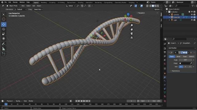 Blender DNA array смотреть онлайн