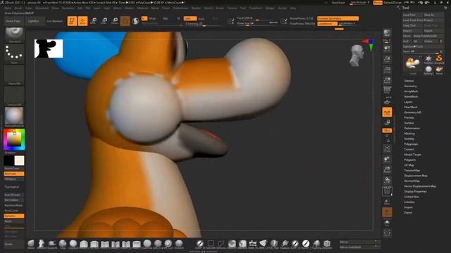 Plessie Sculpt Timelapse смотреть онлайн