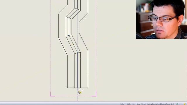 SolidWorks Tutorial: Aligned Section View смотреть онлайн