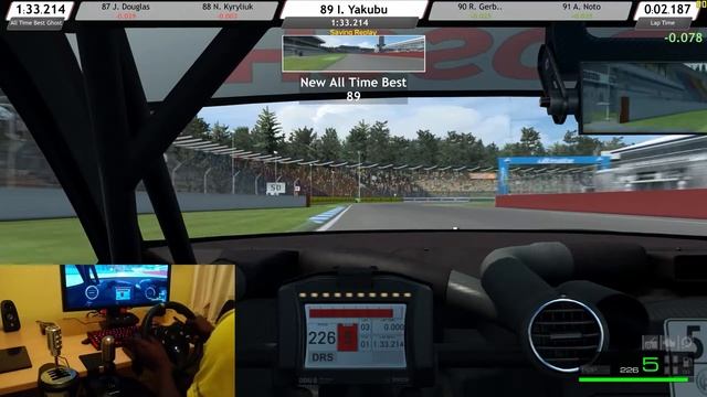 RaceRoom Racing Experience Audi RS 5 DTM 2015 Hockenheim 1:33:214 смотреть онлайн